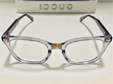 gucci ladies glasses frames|gucci transparent glasses.